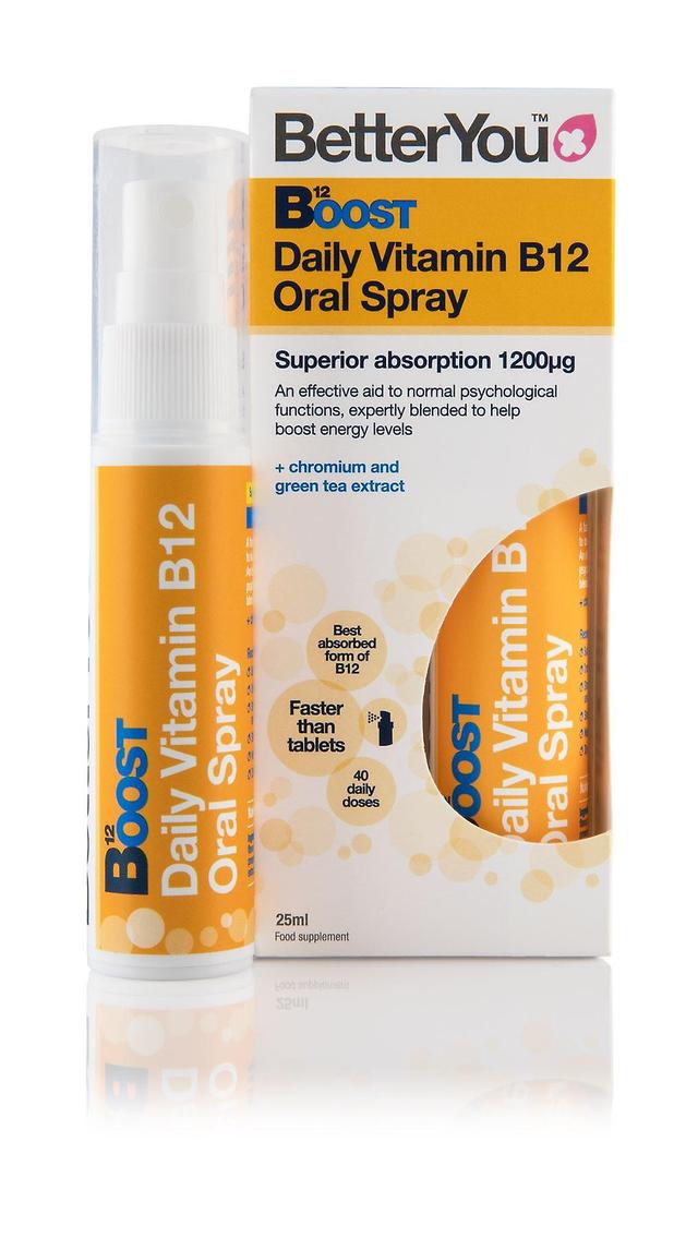 Better You BetterYou Boost B12 Daily Oral Spray - 25ml on Productcaster.