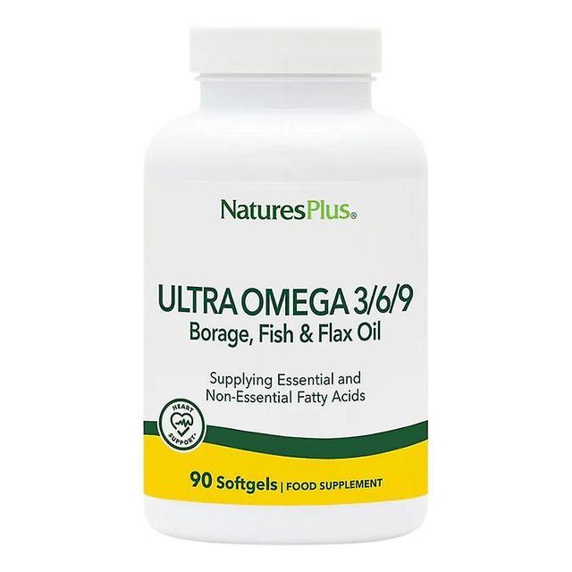 Nature's Plus Nature ' s Plus Ultra Omega 3-6-9 1200mg softgels 90 (3968) on Productcaster.