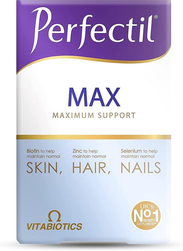 Vitabiotics Perfectil Max 84x Tablets Healthy Skin Hair Nails - 3 Pacts for 2 on Productcaster.