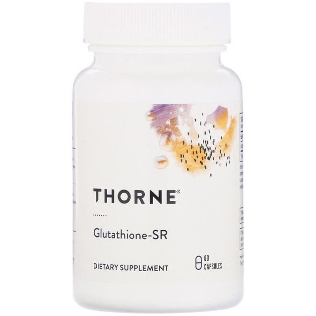 Thorne Research, Glutathione-SR, 60 Capsules on Productcaster.