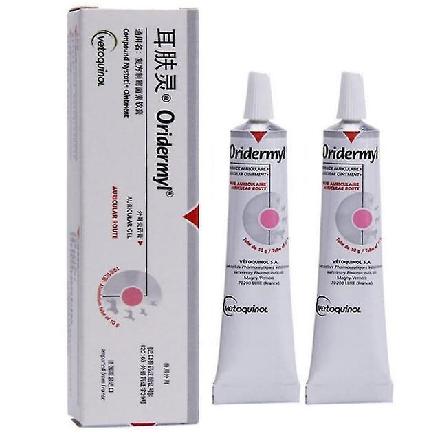 2x Peau D’oreille Ling Véritable Chien Et Chat Champignon Oreille Démangeaisons Odeur D’oreille 10g on Productcaster.