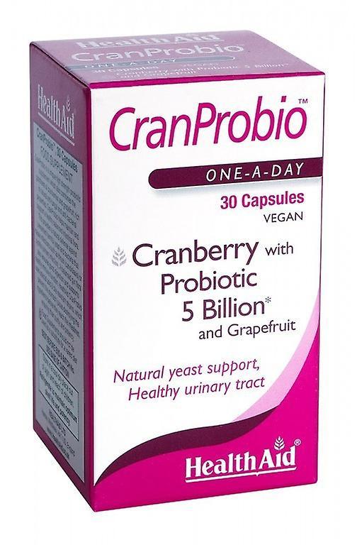 Health Aid Cranprobio Probiotic Supplement 30 Capsules on Productcaster.