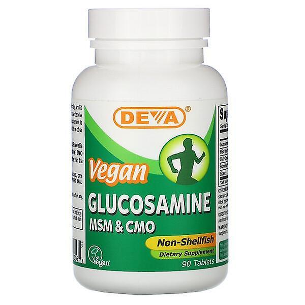 Deva, Vegan Glucosamine MSM & CMO, 90 Tablets on Productcaster.