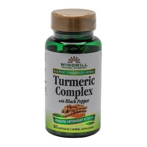 Windmill Health Turmeric Complex,1500 mg,60 Caps (Pack of 2) on Productcaster.