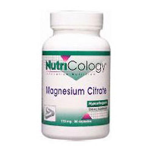 NutriCology Groupe de recherche en nutricologie / allergie Citrate de magnésium, 90 capsules (paquet de 6) on Productcaster.