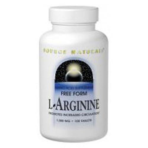 Source Naturals Bron Naturals L-arginine, 1000 mg, 200 tab (Pak van 1) on Productcaster.