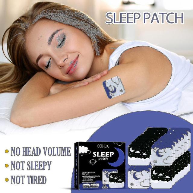 Eelhoe Sleep Aid Patch Relieves Insomnia Irritability Anxiety Sleep Patch Improves Falling Asleep Im on Productcaster.