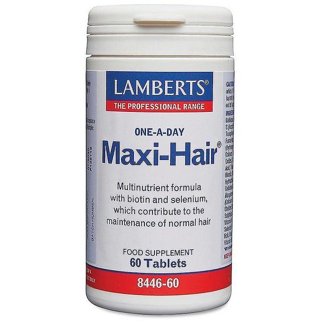 Lamberts Maxi-Hair Tablets 60 (8446-60) on Productcaster.