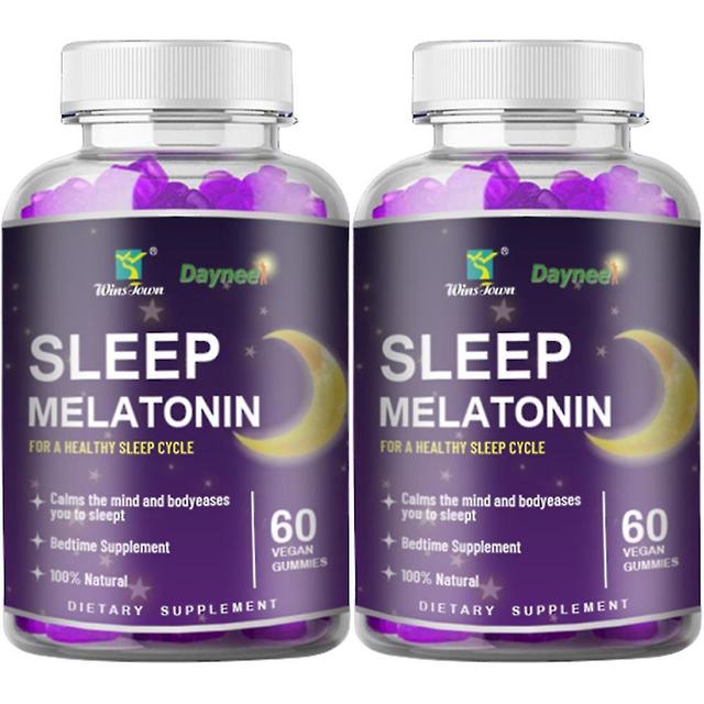 60ct Vitaminen & Supplementen - Vegan Sleep - Melatonine Gummies 2PCS on Productcaster.