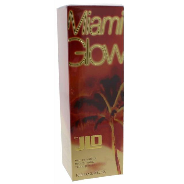 Jennifer Lopez Miami Glow Eau de Toilette 100ml Spray on Productcaster.