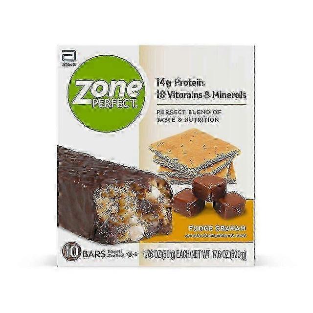 Zoneperfect protein bar pakke, fudge graham, 10 ea on Productcaster.