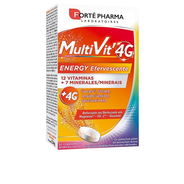 Forté Pharma Multivit 4g Energy Efervescente 30 Comprimidos Unisex on Productcaster.