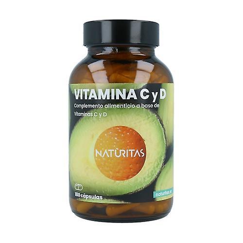 Naturitas Vitamin C and D 180 capsules on Productcaster.