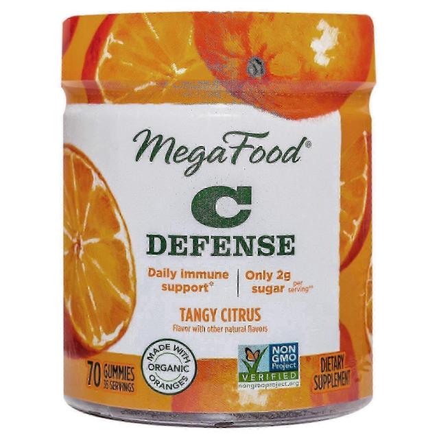 Megafood vitamín c denne imunitná podpora gummies, tangy citrusy, 70 ea on Productcaster.