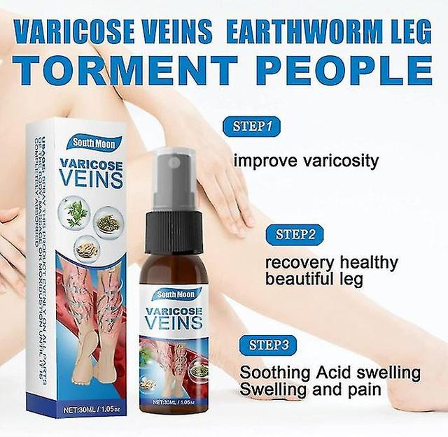 Iv Spray Varicose Vein Relief Spray migliora la circolazione e rafforza la salute dei capillari on Productcaster.