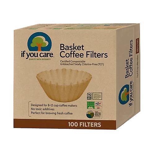 If You Care Coffee Filter 8 Inch Basket, 100 Count (Pack of 1) on Productcaster.