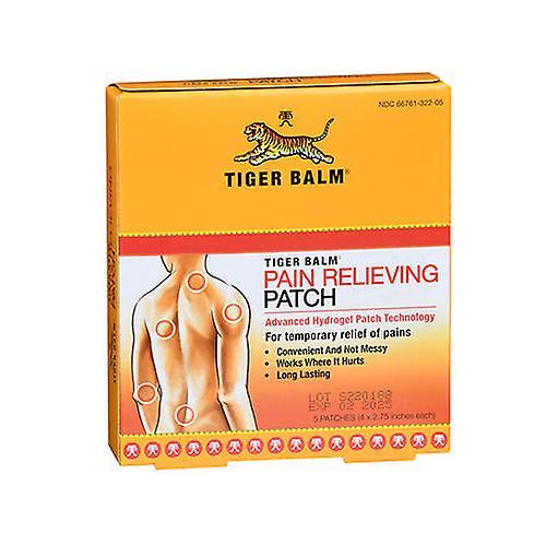 Tiger Balm Pain Relieving Patch, 4x2.75 inch, Count of 1 (Pack of 6) on Productcaster.