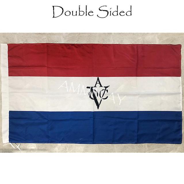 Ederfun Bendera Dan Spanduk Negara Belanda Bendera Dan Spanduk Luksemburg Bendera Cetak Poliester Besar Statenvlav Belanda Double Sided10 128 x 192cm on Productcaster.