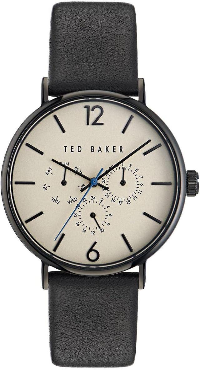 Ted Baker herreklokke BKPPGF3069I svart-hvitt on Productcaster.