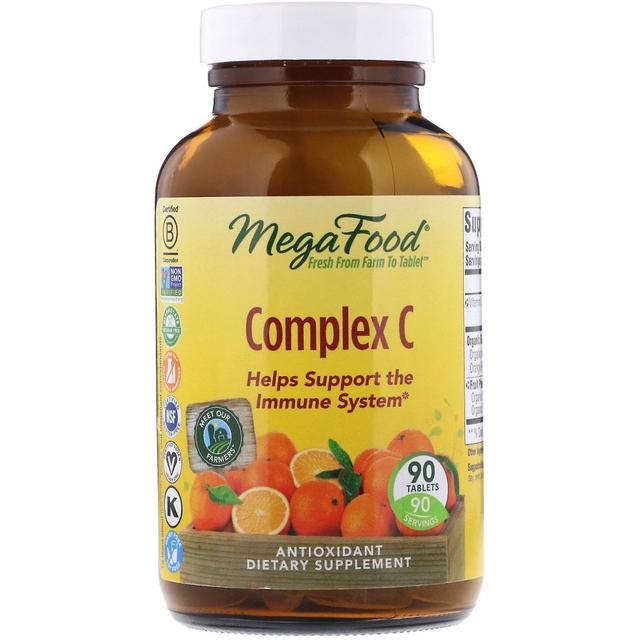 MegaFood, Complex C, 90 Tablets on Productcaster.