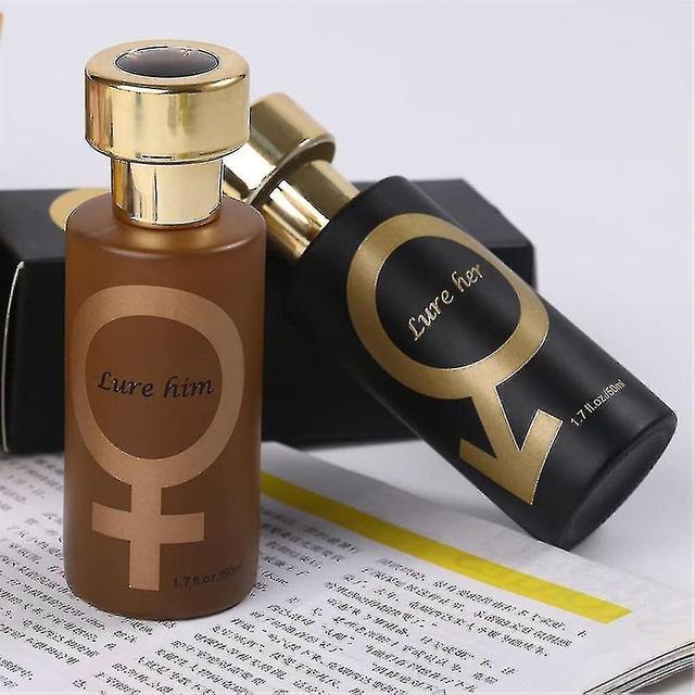 4PCS Inalsion Golden Lure Pheromone Perfume Lure Parfyme Spray for å tiltrekke ham / henne 2024 Ny 2023 Hot 100% 1pcs Lure her on Productcaster.