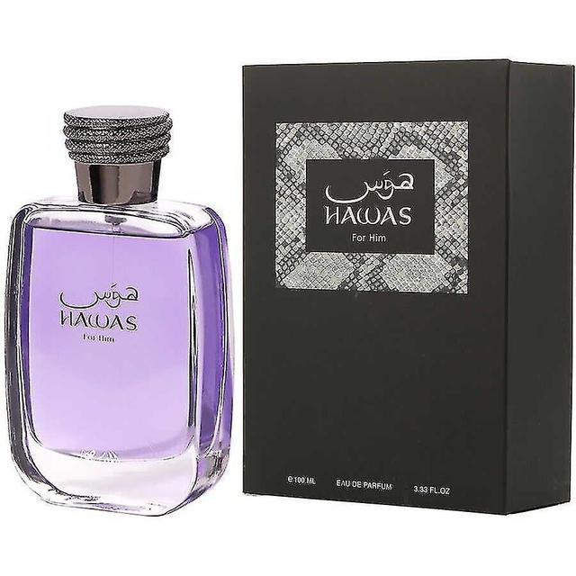 unbrand Hawas For Him Eau De Parfum 100ml (3.4 Oz), Long-lasting Pour Homme Spray, Aquatic Scent Designed To on Productcaster.