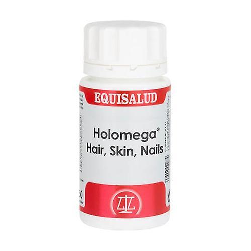 Equisalud Hair skin and nails Holomega 50 capsules on Productcaster.