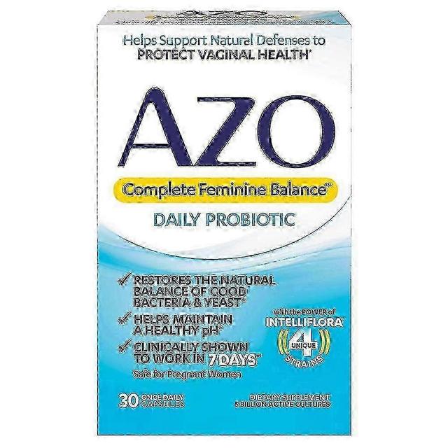 Azo complete feminine balance, daily probiotic, 30 ea on Productcaster.