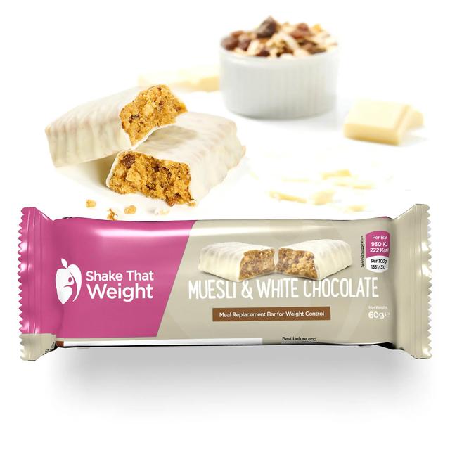 Shake That Weight Muesli and White Choc Meal Bar on Productcaster.