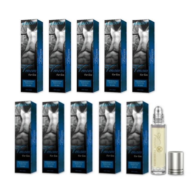 10pcs Pheromone Perfume For Men Women, Roll-on Pheromone Infused Essential Oil Perfume Cologne on Productcaster.