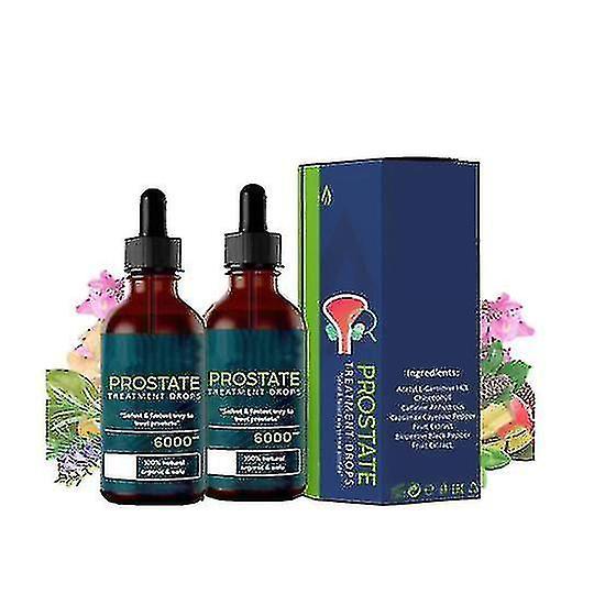 2pcs Googeer Prostate Treatment Drops Men Relieve Urinary Pain Frequent Urination on Productcaster.