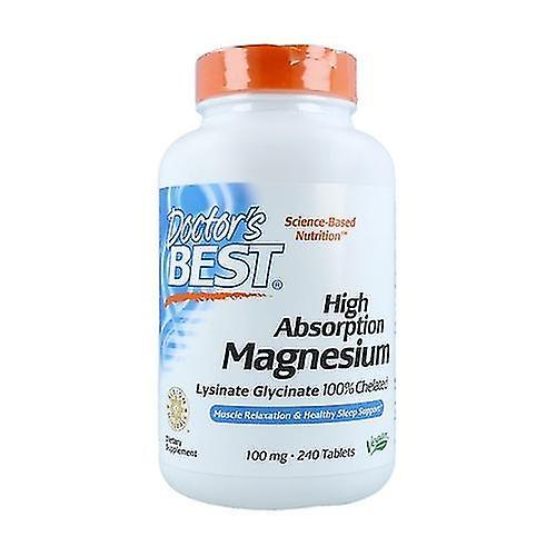 Wosawe High Absorption Magnesium, 100mg 240 tablets on Productcaster.