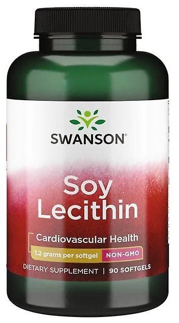 Swanson Lecithin Non GMO 90 Kapsler 1,2 gr 87614114095 on Productcaster.