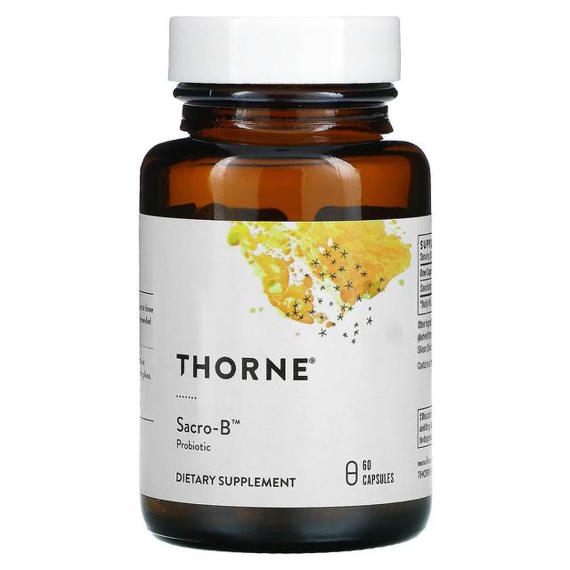 Thorne Research, Sacro-B, Probiotic, 60 Capsules on Productcaster.