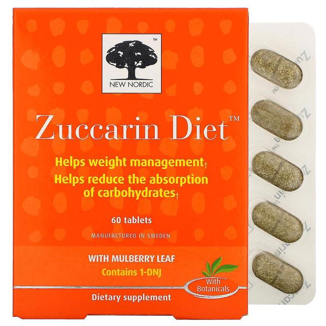 New Nordic US Inc, Zuccarin Diet, 60 Tablets on Productcaster.