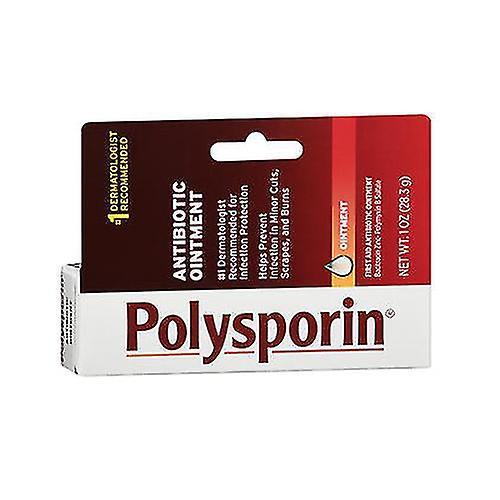 Polysporin Ungüento antibiótico de primeros auxilios de polisporina, 1 oz (paquete de 2) on Productcaster.