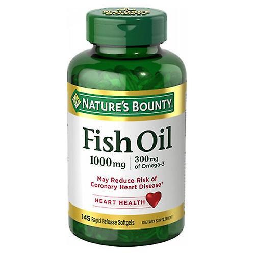 Natures Bounty Nature's Bounty Fish Oil,1000 Mg ,145 Count (Pack of 4) on Productcaster.