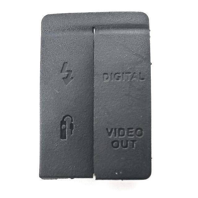 1set Usb/-compatible In/video Out Rubber Door Bm Cover For 5d Camera on Productcaster.