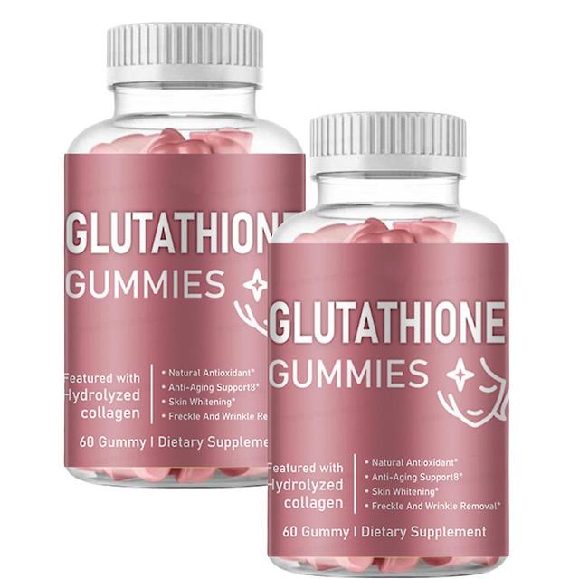 60 Glutathione Whitening Facial Capsules Should Be Placed On Top Of Your Whitening Skin Anti-aging Freckles Facial Serum 2pcs on Productcaster.