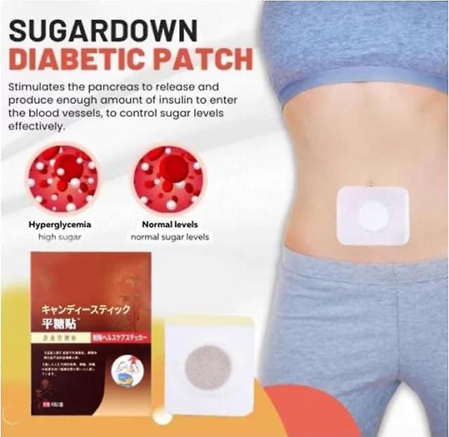 Lisade Blood Glucose Acupoint Patch, Sugar Down Acupoint Pressure Stimulation Patch, Natural Herbal Acupoint Blood Sugar Patch 2 boxes on Productcaster.