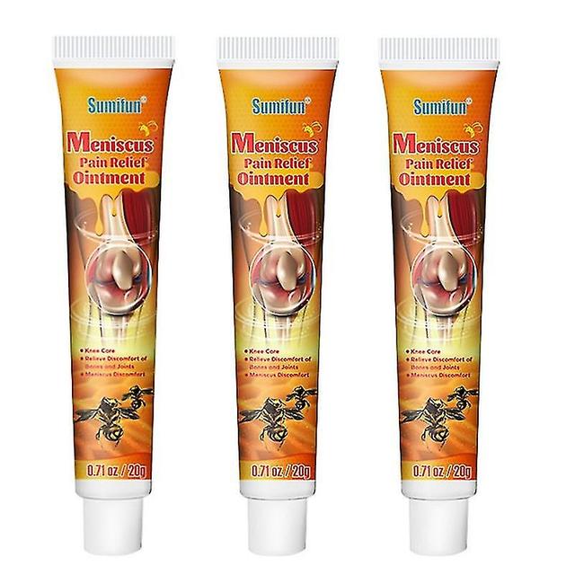 Jiay 3pcs Natural Bee Venom Extract Cream Gel- Joint Pain Relief, Anti-aging, Anti-inflammation, Antioxidant, Arthritis Cream on Productcaster.