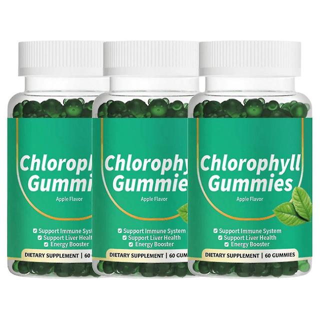 60ct Chlorophyll Gummies For Women And Men, High Absorption Chlorophyll Extract Potassium Supplement, Supports Energy, Immune, Skin And Digestion, ... on Productcaster.