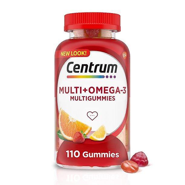 Centrum multigummies multivitamín pre dospelých omega 3 gummies, rôzne ovocie, 110 ct on Productcaster.