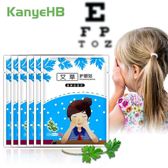 Qian 14pcs=7bags Eyesight Patch Chinese Herbal Relieve Eye Fatigue Dry Patch Myopic Amblyopia Improve Vision Health Care Plaster A898 on Productcaster.