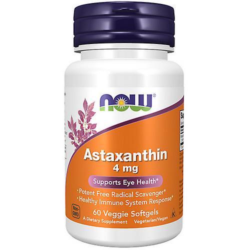 Now Foods Astaksantyna,4 mg,60 Veg Softgels (opakowanie 2 szt.) on Productcaster.