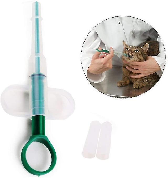 Pet (dog And Cat) Capsule Pill Water Tablet Injector Tablet Durable Syringes Diy Pet Food With Soft Tip,7hd on Productcaster.