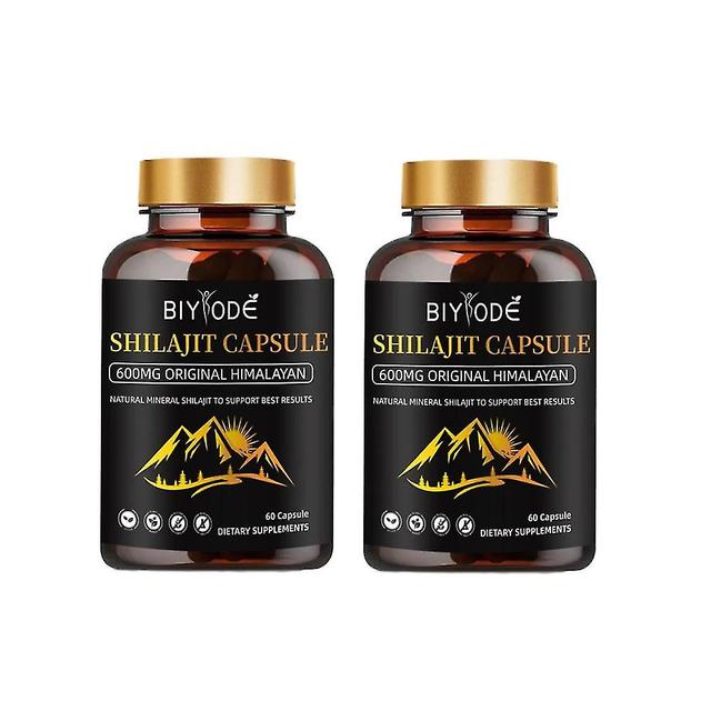 Nuovo Shilajit himalayano | Estratto puro al 100% | 180 Capsule 600mg 120pcs on Productcaster.