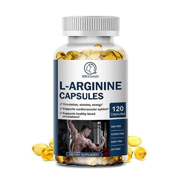 Tib 200mg L-arginine Capsules Nitric Oxide Supplement Stamina & Energy For Men Long Lasting Muscle Strength Tib 120pcs on Productcaster.