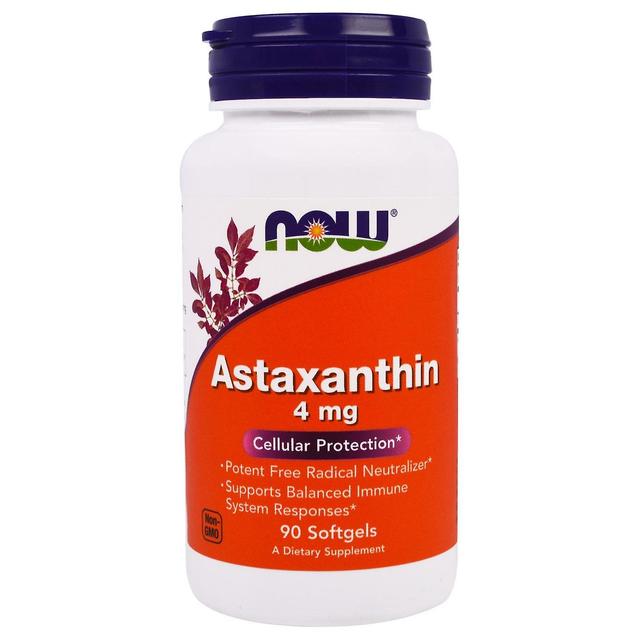 Now Foods, Astaxanthin, 4 mg, 90 Softgels on Productcaster.