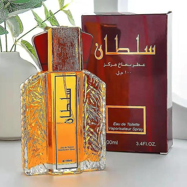 Dubai Perfume for Men - Sultan Gold Perfume Oil, Elegant & Long Lasting Scent, 100ml Arabian Perfume oil Spray for Men Unique Spicy Warm on Productcaster.